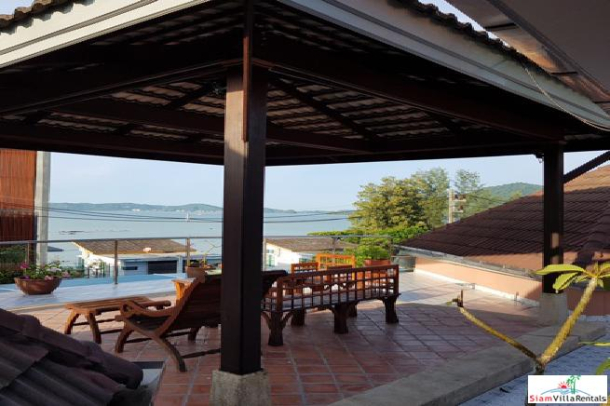 Contemporary Thai Style Three Bedroom House with Fantastic Sea Views in Rawai-17