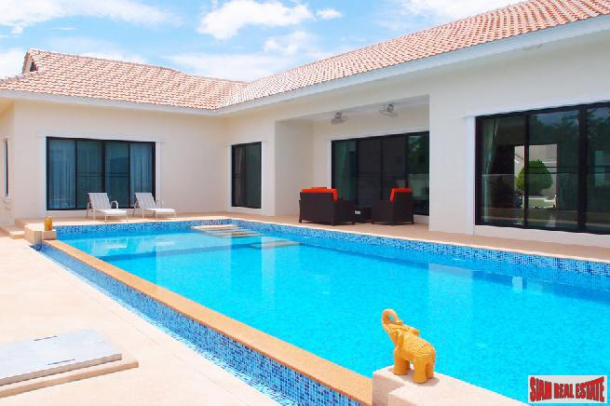 Contemporary, Luxurious 4 Bed Pool Villa at East Pattaya-1