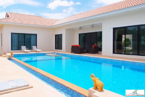 Contemporary, Luxurious 4 Bed Pool Villa at East Pattaya-4