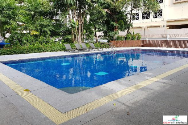 Pet Friendly Two Bedroom for Rent with City and Pool Views on Sukhumvit 19 BTS Asoke-23