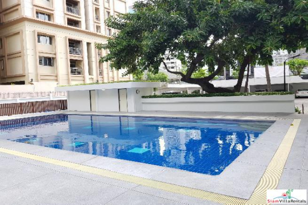 Pet Friendly Two Bedroom for Rent with City and Pool Views on Sukhumvit 19 BTS Asoke-27