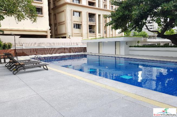 Pet Friendly Two Bedroom for Rent with City and Pool Views on Sukhumvit 19 BTS Asoke-28