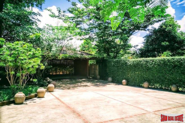 Contemporary Spanish Style House with Private Pool and Garden in Nam Phrae-2