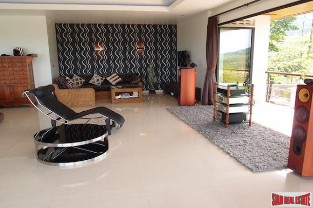 Exceptional Tropical Villa With Sea And Mountain View in Nai Harn-16