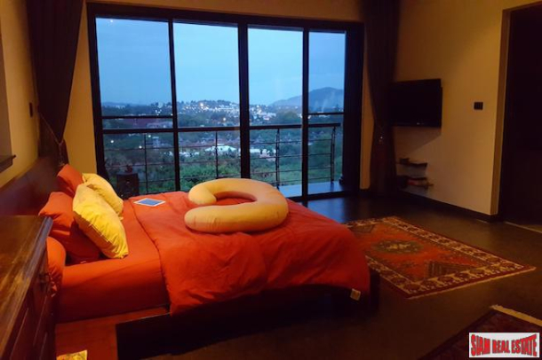 Exceptional Tropical Villa With Sea And Mountain View in Nai Harn-3