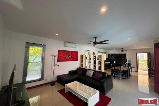 Large Three Bedroom House with Pool and Outside Living Area for Rent in Chalong-13