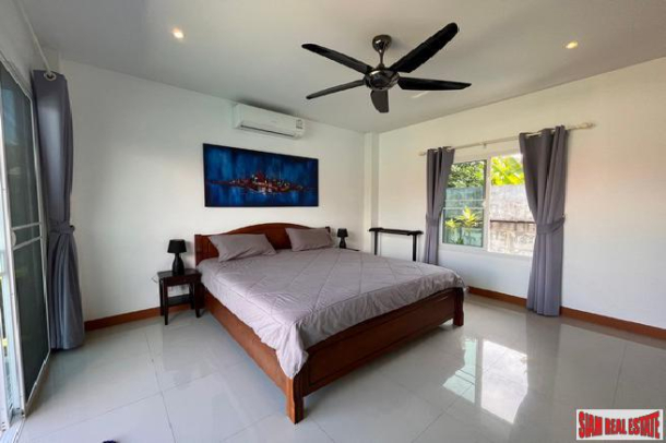 Large Three Bedroom House with Pool and Outside Living Area for Rent in Chalong-8