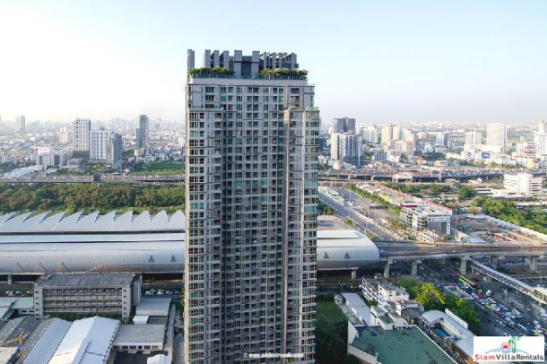 2 Bed Condo at The Addresss Asoke, Next To MRT and Airpot Link-1