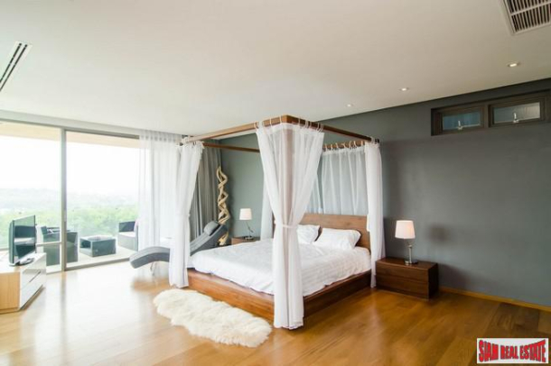 Grand See View Villas | Rare and Exquisite Three Storey Home with Sea, Bay and Mountain Views in Rawai-14