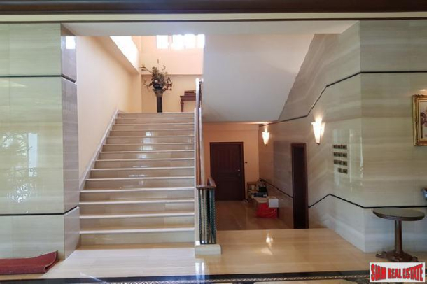 Windmill Village Bangna Golf Course | Exquisite Five Bedroom Estate Home with River & Golf Course Views in Bangna-Trad-9
