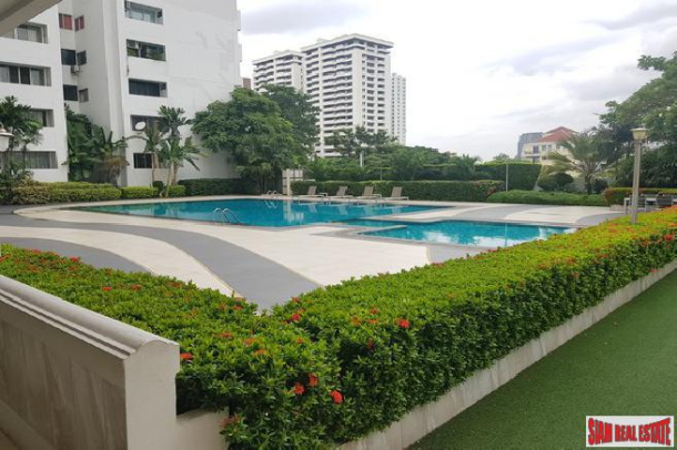 Pool and Garden Views from this Three Bedroom Condo on Sukhumvit 39-1