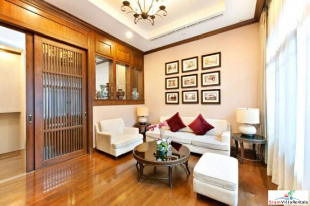 Exquisite 4 Bed Private Serviced Pool Villa in Secure Estate for Rent at Sathorn - Pet Friendly-12