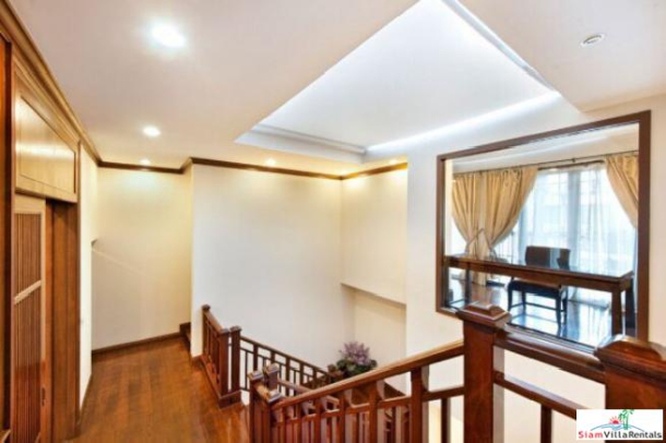 Exquisite 4 Bed Private Serviced Pool Villa in Secure Estate for Rent at Sathorn - Pet Friendly-13