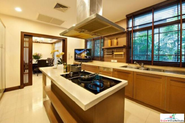 Exquisite 4 Bed Private Serviced Pool Villa in Secure Estate for Rent at Sathorn - Pet Friendly-14