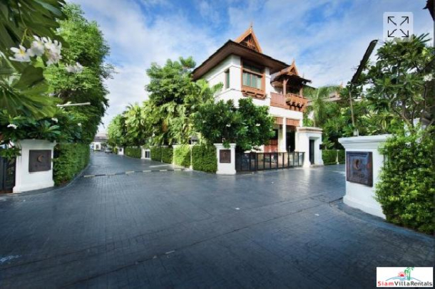 Exquisite 4 Bed Private Serviced Pool Villa in Secure Estate for Rent at Sathorn - Pet Friendly-2