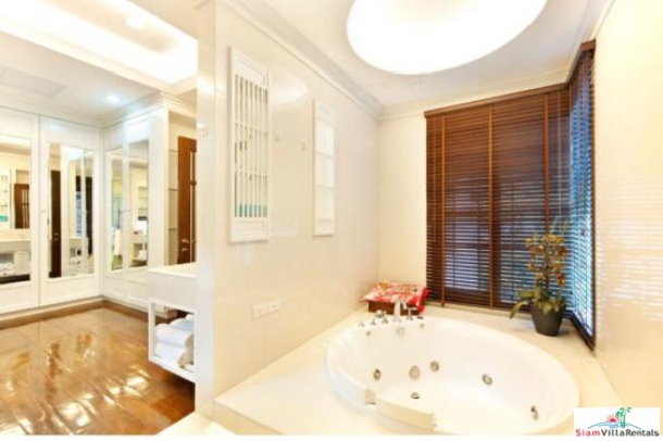 Exquisite 4 Bed Private Serviced Pool Villa in Secure Estate for Rent at Sathorn - Pet Friendly-4