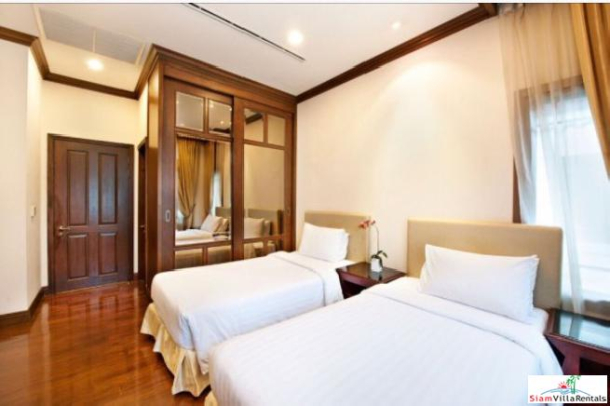 Exquisite 4 Bed Private Serviced Pool Villa in Secure Estate for Rent at Sathorn - Pet Friendly-10