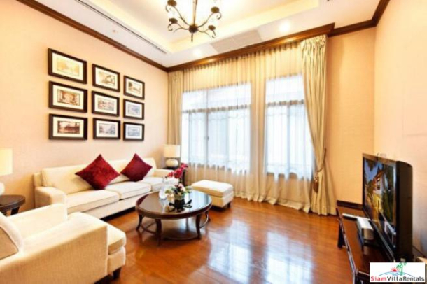 Exquisite 4 Bed Private Serviced Pool Villa in Secure Estate for Rent at Sathorn - Pet Friendly-11