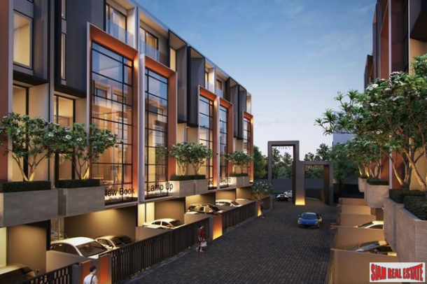 New Home Office Development with One Bed, Five Bath and 4 or 10 Parking Stalls in Rama 9-3