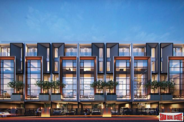 New Home Office Development with One Bed, Five Bath and 4 or 10 Parking Stalls in Rama 9-5