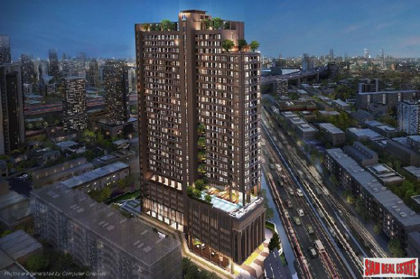 New High Rise 30 Storey Condo at Din Deang Road, near BTS Victory Monument-1