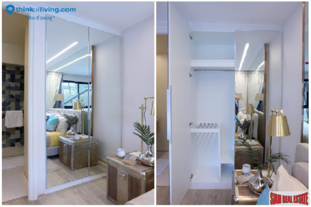 New Completed High Rise Modern Condo at Tao Poon, Bang Sue - One Bed Units - 35% Discount!-22