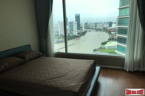 Menam Residences | River Views from Every Room From this Three Bedroom Condo in Saphan Taksin-12