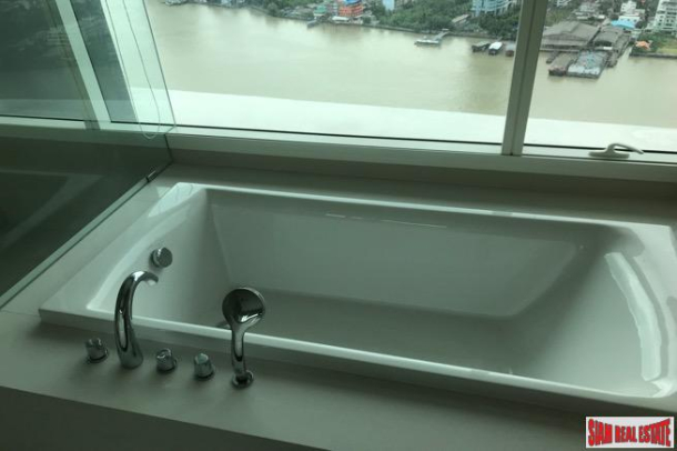 Menam Residences | River Views from Every Room From this Three Bedroom Condo in Saphan Taksin-16