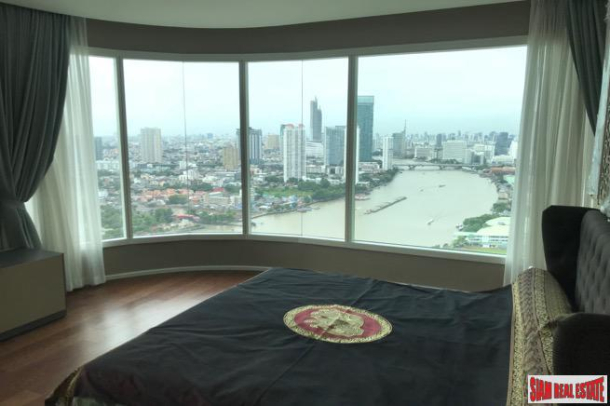 Menam Residences | River Views from Every Room From this Three Bedroom Condo in Saphan Taksin-18