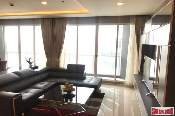 Menam Residences | River Views from Every Room From this Three Bedroom Condo in Saphan Taksin-2