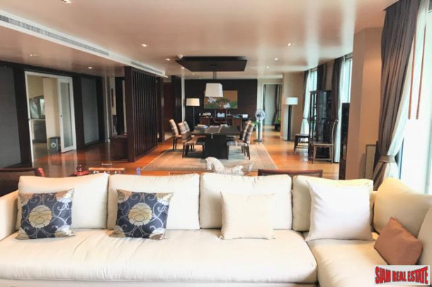 Contemporary Thai Style Three Bedroom with Sweeping City Views in Sala Daeng-12
