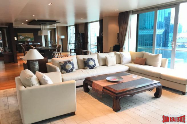 Contemporary Thai Style Three Bedroom with Sweeping City Views in Sala Daeng-14