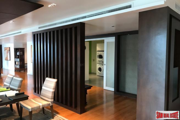 Contemporary Thai Style Three Bedroom with Sweeping City Views in Sala Daeng-7