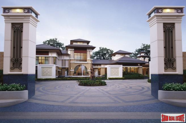 BAAN SANSIRI PATTANAKARN | New Flagship Housing Project by Leading Thai Developer, English Regency Stlye Houses at Pattanakarn-2