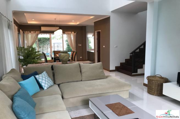Exceptional Three Bedroom, Two Story House with Lush Garden and Private Pool at Sukhumvit 63-23