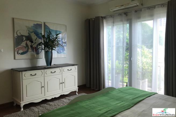Exceptional Three Bedroom, Two Story House with Lush Garden and Private Pool at Sukhumvit 63-28