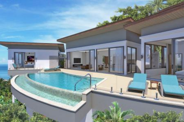 Victoria VIlla with incredible seaview from the mountain of Chaweng-2