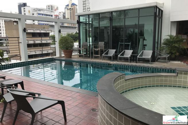 Lily House | Spacious Two Bedroom + Study room.with Ensuite Baths and Double Balcony for Rent in Asoke-1
