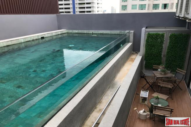 Circle Sukhumvit 12 | Unique 3 Bed Penthouse Luxury Condo with Private Pool and Terrace in a Low-Rise Condo at Asoke-1