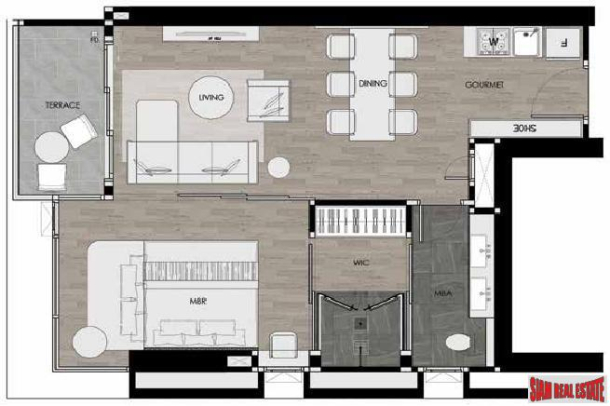Stunning Modern Condominium Project From A Reknowned Developer! - Phratamnak - One Bed Units-20