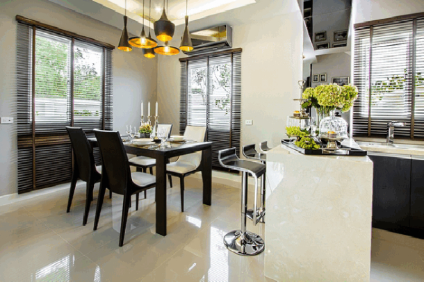 New modern Twins house for sale in East Pattaya-4