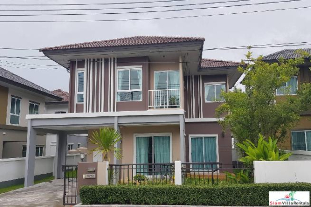 Saransiri | Contemporary Three Bedroom Family House in New Security Estate, Koh Kaew-1