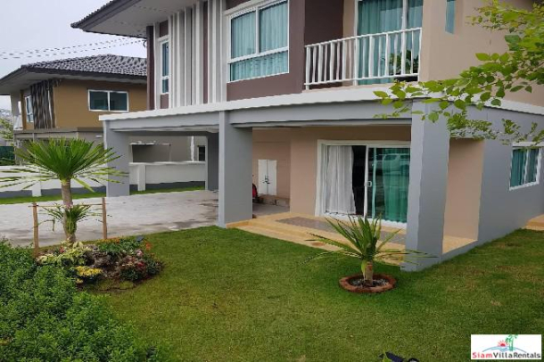 Saransiri | Contemporary Three Bedroom Family House in New Security Estate, Koh Kaew-2