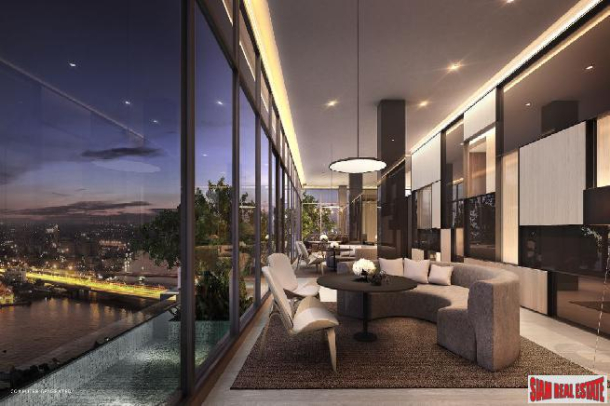 Pre-Sale Launch of High-Rise Residential Two Bed Condos on the Banks of The Chao Phraya River-11