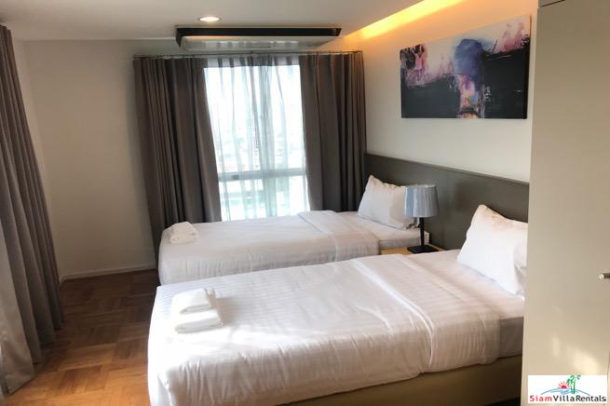 Bangkok Garden | Extra Large Three Bedroom Service Apartment for Rent in Chong Nonsi-15