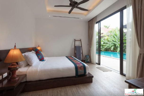 Tropical Two Bedroom Villas with Private Pool and Garden for Sale in Cherng Talay-15