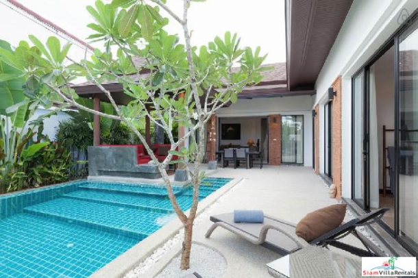Tropical Two Bedroom Villa with Private Pool and Garden in Cherng Talay-7