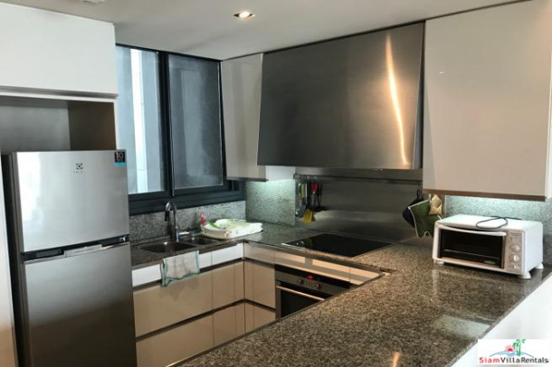The Met l Bright Contemporary Two Bedroom Condo with City Views in Chong Nonsi-21