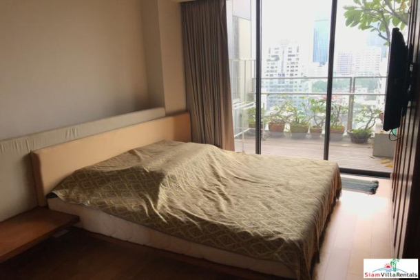 The Met l Bright Contemporary Two Bedroom Condo with City Views in Chong Nonsi-25
