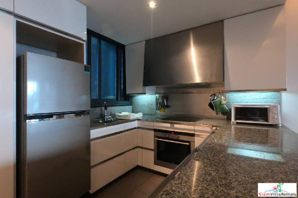 The Met l Bright Contemporary Two Bedroom Condo with City Views in Chong Nonsi-5
